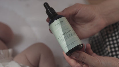 Relaxing Organic Baby Massage Oil with Lavender and Chamomile 100 ml