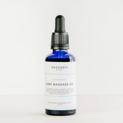 Sensitive Organic Baby Massage Oil 50ml